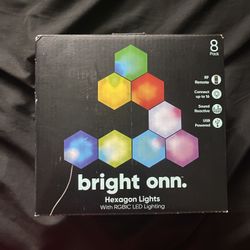Hexagon LED lights