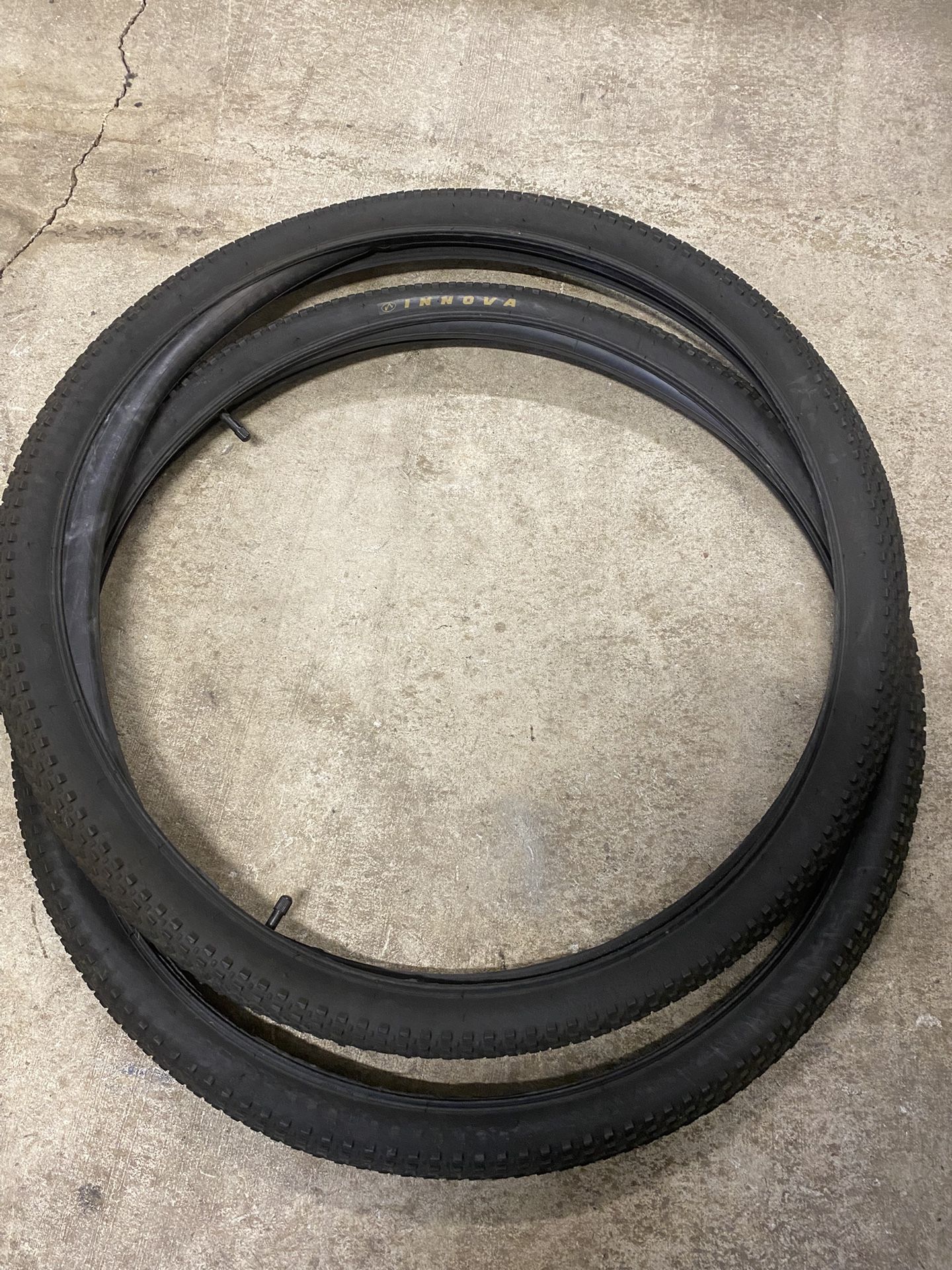 Pair of 29 X 2.1” Innova Tires Used with Tubes