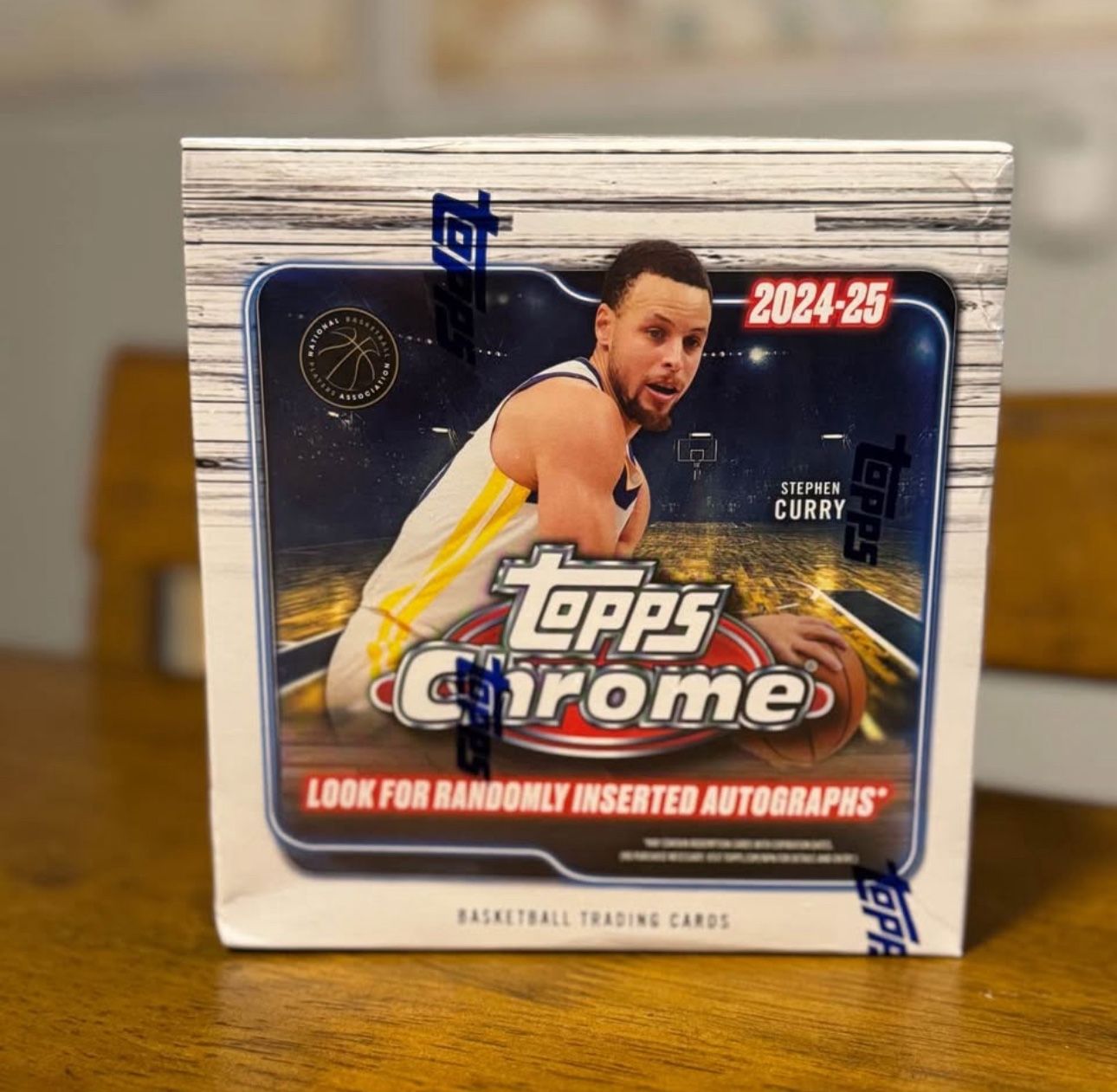 2024-25 Topps Chrome NBA Basketball Trading Card Mega Box New Factory Sealed