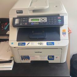 Color Laser Printer, Scanner, Copier, Fax