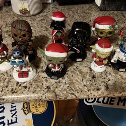 Christmas Star Wars Funko Pops