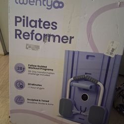 
Twentyoo Portable Pilates Reformer Board - Complete In Box