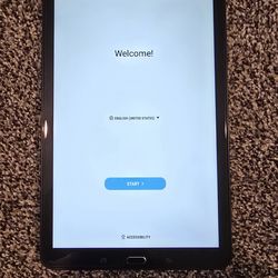 Samsung Galaxy Tab E tablet.