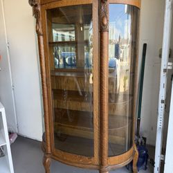 Antique Curio Cabinet