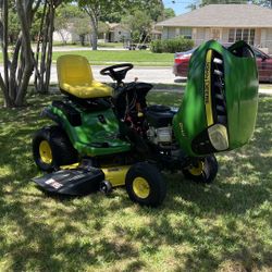 John Dere Motor 22 Hp Cubierta 48 Inch Hidrostátic Riding Mower Ariens Apex// Toro Timecutter// Honda// Cub Cadet//