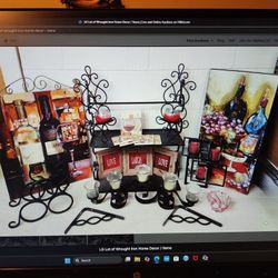 WROUGHT IRON HOME DECOR.     MARTINSVILLE 