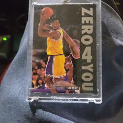 Kobe Bryant Card