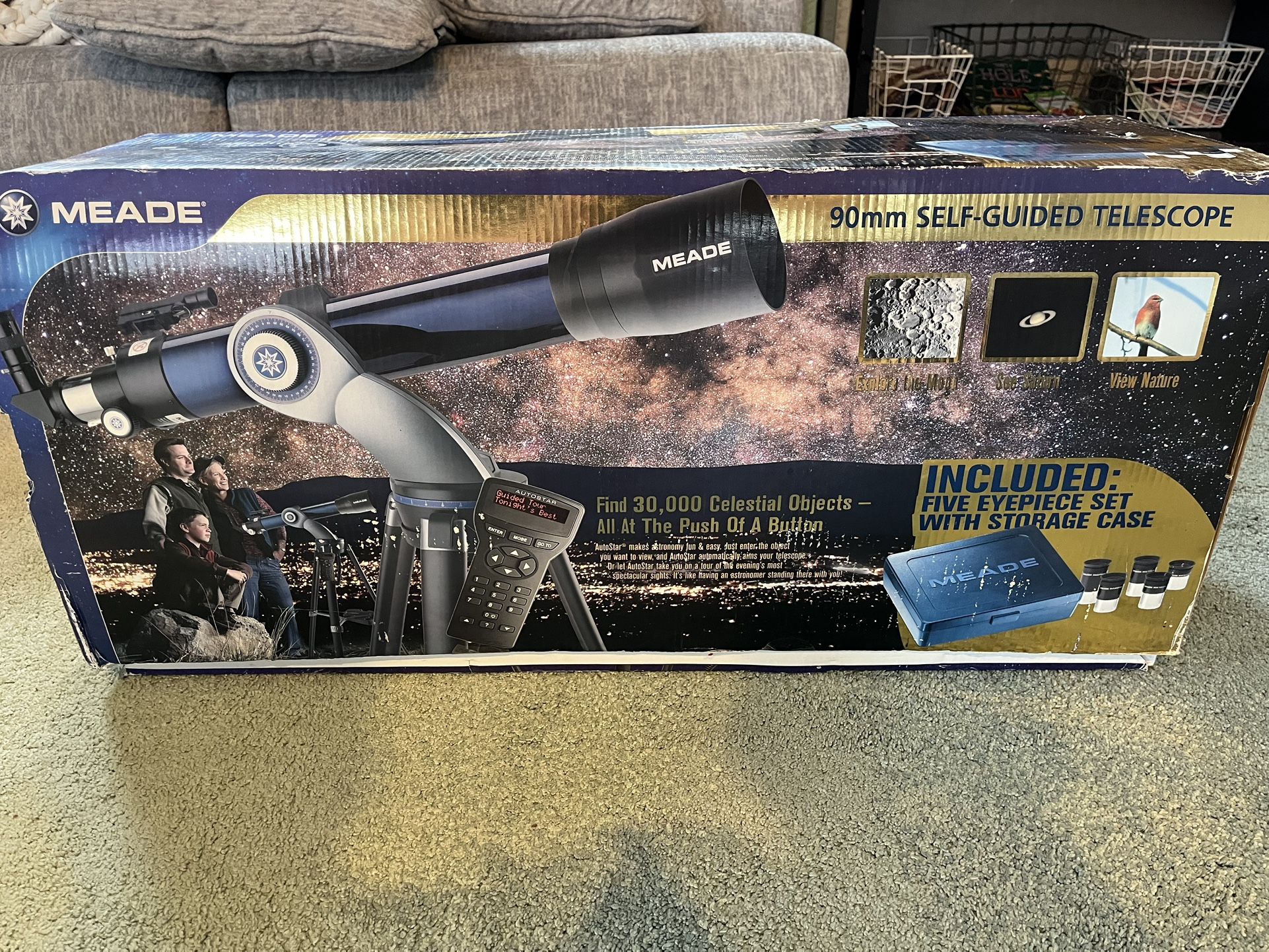 Meade 90mm Self-Guided Telescope