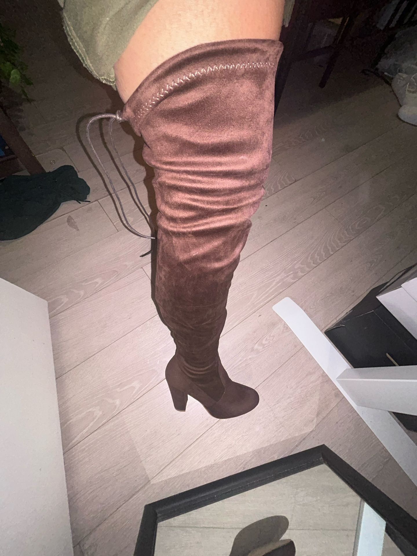 Brand New Fashion Nova Over The Knee High Boots