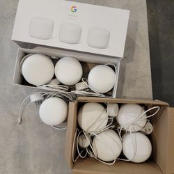 Google Nest Wifi Router 8 Pack (2 Routers And 6 Extenders)