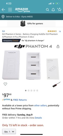 Dji phantom 4 charging hub