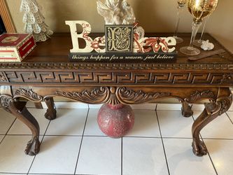 Accent antique table