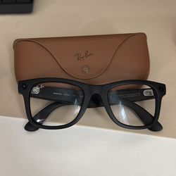 Ray-Ban Meta (Gen 2), Wayfarer Large, Matte Black