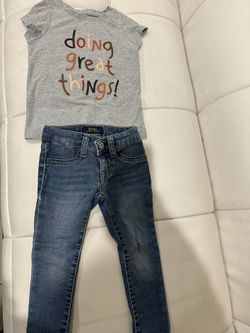 Polo jeans for 2y old and Cat &jack shirt for 3y old 