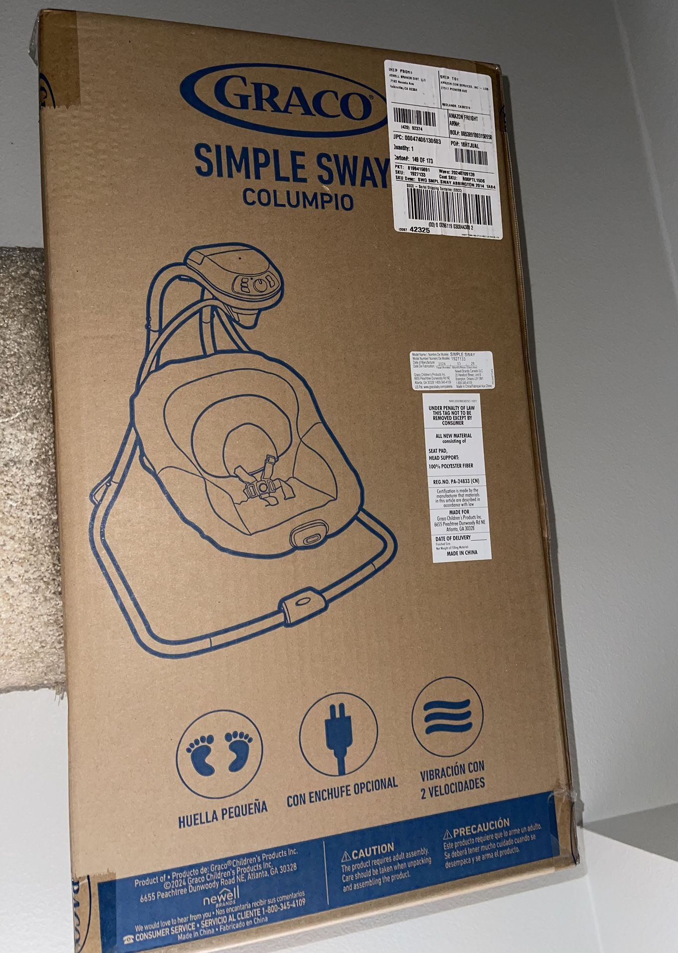 Graco Simple Sway Swing