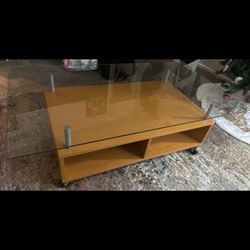 Living Room Center Piece Glass Coffee Table 