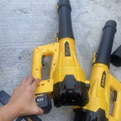 NEW 20V Cordless Leaf Blower | 2 Batteries + Charger | Open Box 