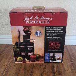 Practically New Jack La Lanne's Power Juicer ( Used Once). Price Firm!!