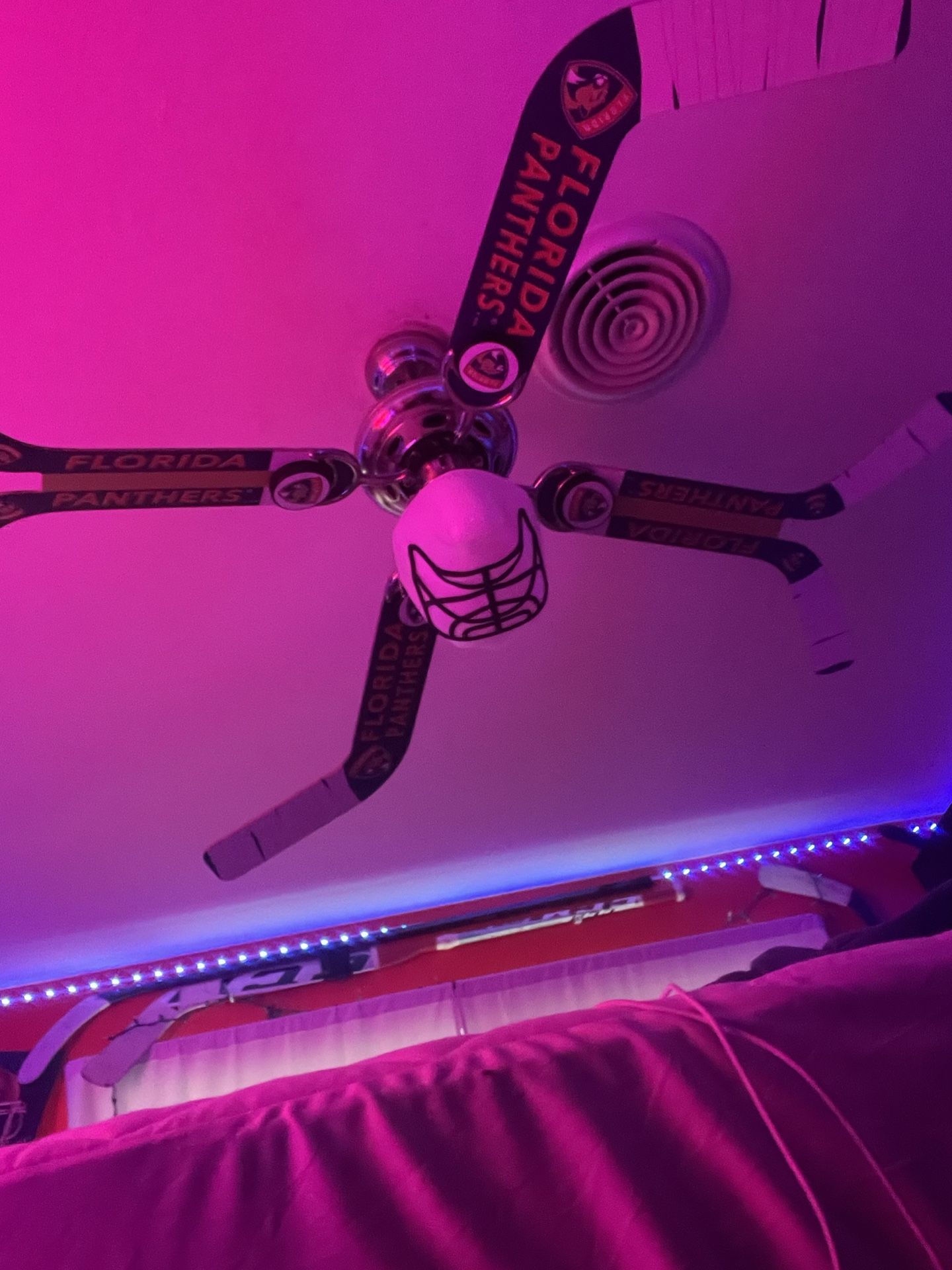 Florida Panthers Ceiling Fan With Remote