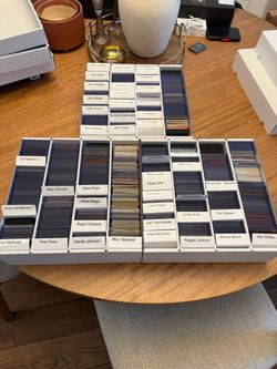 Baseball card collection - $1800