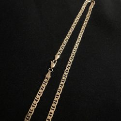14K Yellow Gold Mariner Chain 