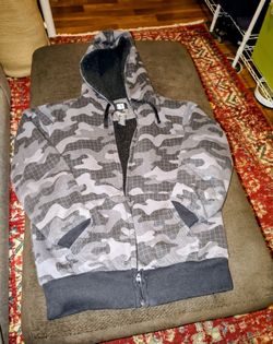 Ocean Pacific Zip Camo Bomber