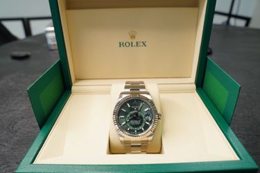 Rolex Sky-Dweller Mint Green Dial – Full Set