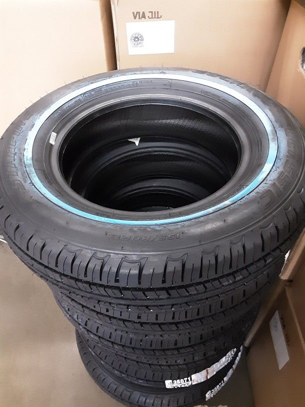 155 80 13 White Wall Tires 249.99 For 4 Tires