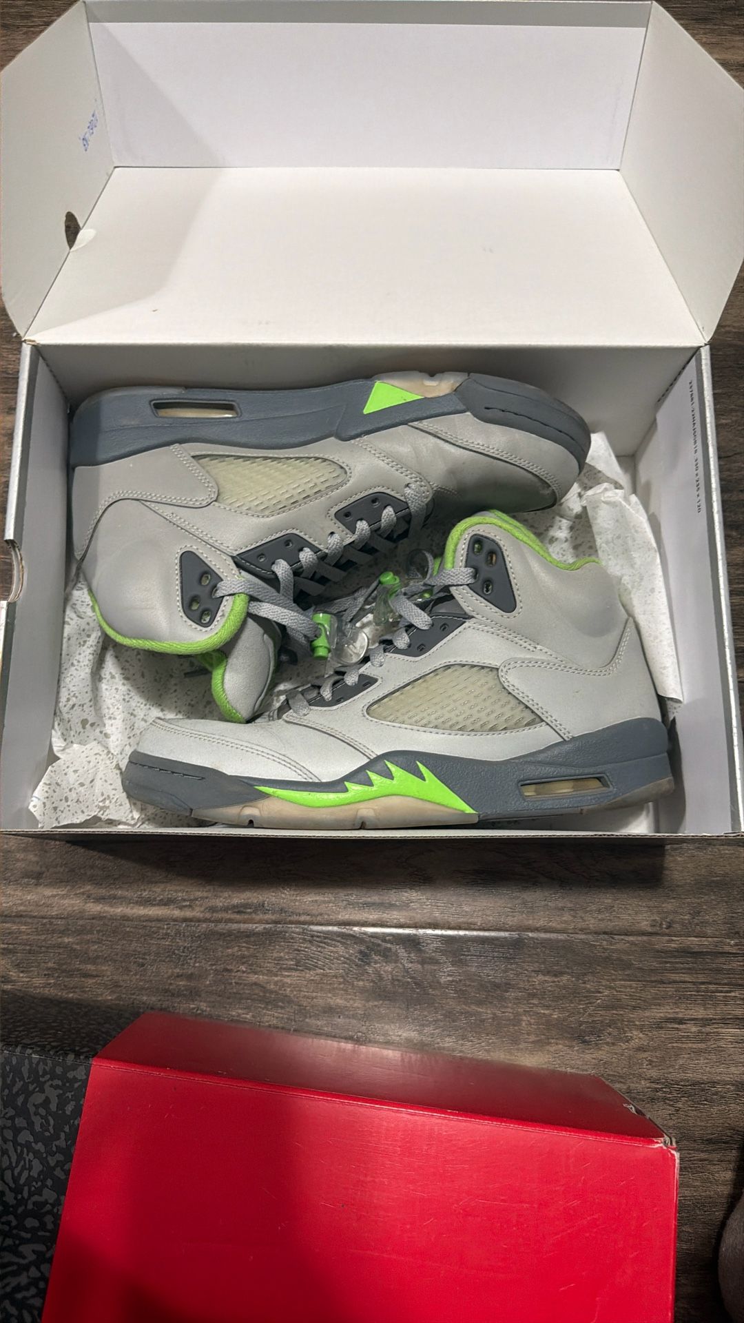 Jordan 5 retro green bean