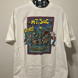 Mt SAC Cross Country Invitational T Shirt Vintage 90s Running Race San Antonio College Mens