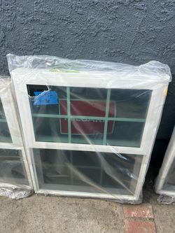 Price is firm  Read description   Brand new  Height  35 1/2 inches Width. 30 Inches Vinyl material  Double glass  Milgard brand