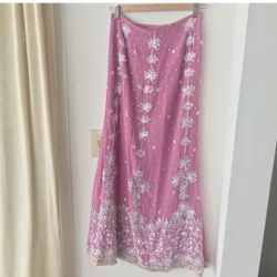 This coral pink Skirt 