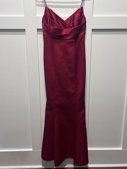Size 2 Long Red Dress