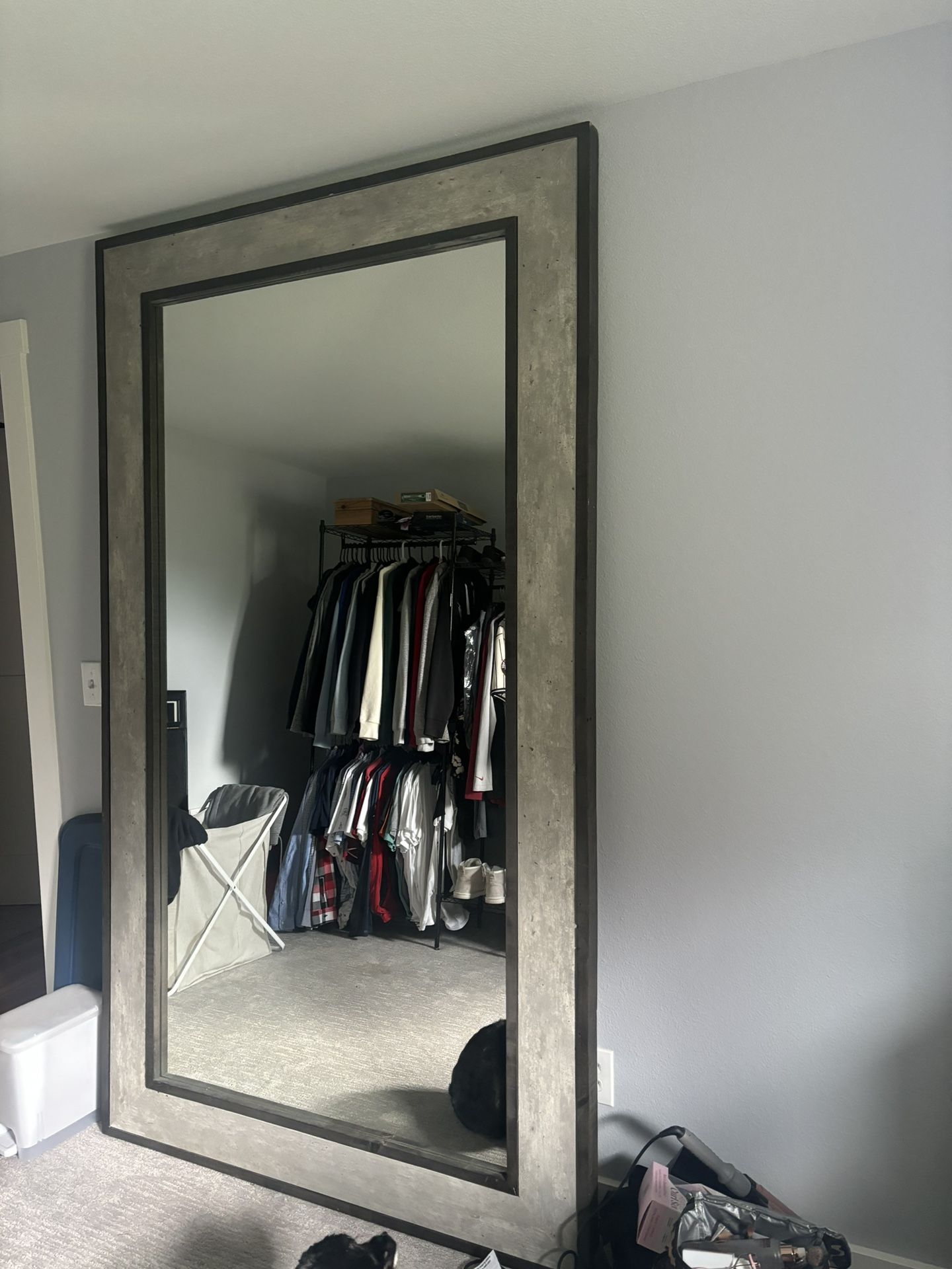 Big Body Mirror Gray/Black