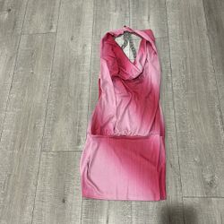 Pink Ombré Party Dress