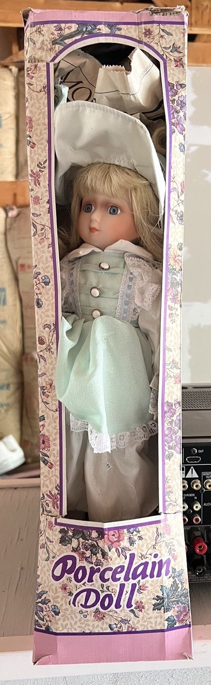 Vintage Porcelain Doll