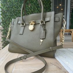 Mk Bag Green Authentic