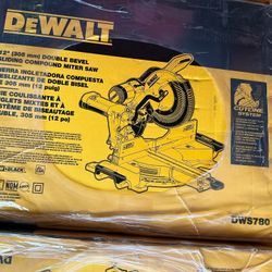 DWS780 Double Bevel Sliding Compound Miter Saw 