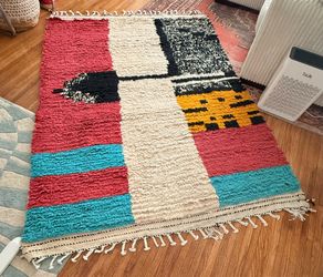 Morocco Wool Rug 5’ × 7’