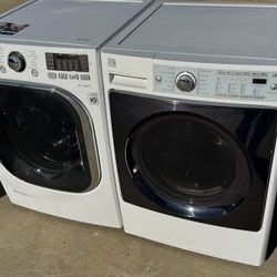 Front load lg washer and front load kenmore dryer high efficiency 