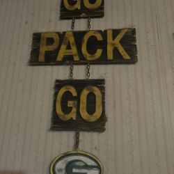 packers Rustic Sign 