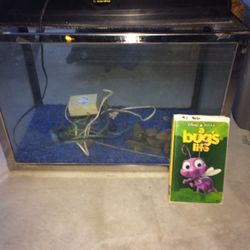 Fish Tank With Pump And Lights