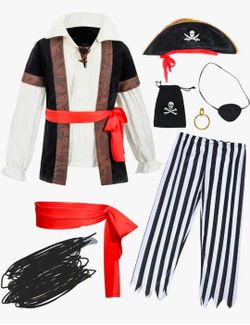 Pirate Costume Kids size 3-5t