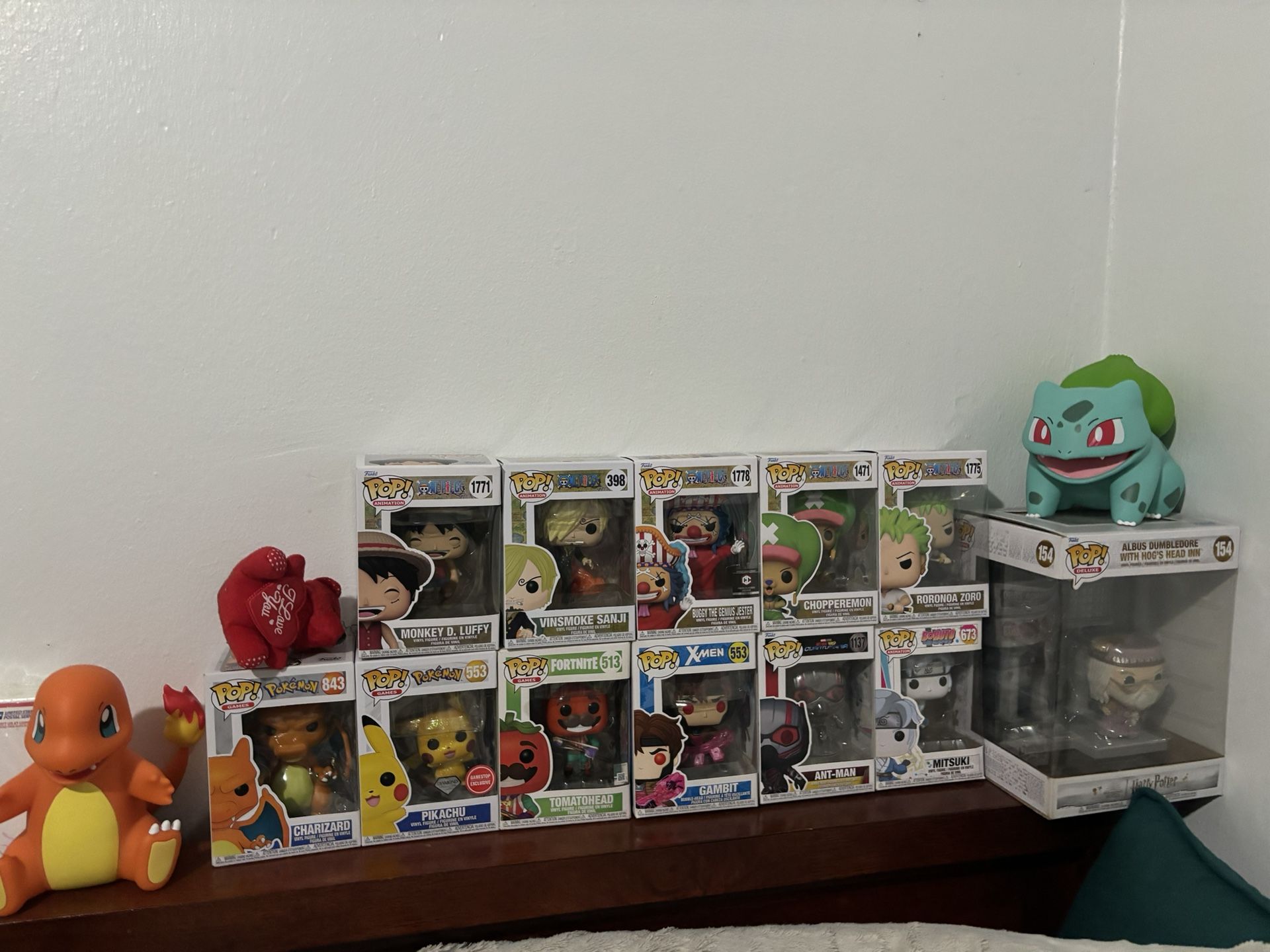Funko Pops One Piece Fortnite Pokémon X-Men Harry Potter