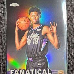 2025 Topps Chrome Ace Bailey Fanatical Refractor