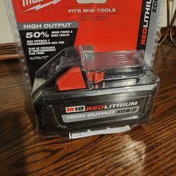 New Milwaukee 6.0 Battery 
