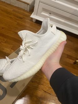Size 12 Cream Yeezys Boost 350 V2