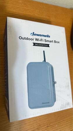 DEWENWILS Pool Pump Timer, Outdoor Smart WiFi Box, Heavy Duty