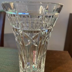 Waterford Vase, pattern is: Welcome