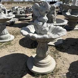 New Water Fountain Made Out Of Cement Perfect Gift 